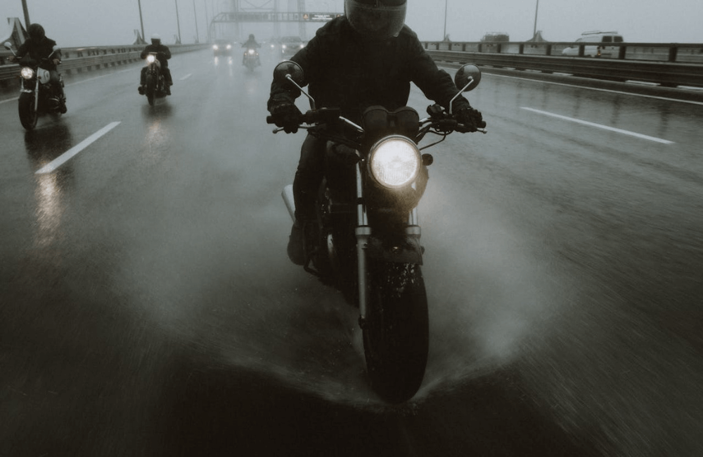 Wet weather riding